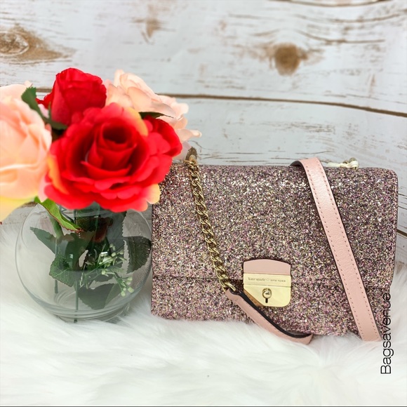 Kate spade eden sunset lane rosegold crossbody - Picture 7 of 8